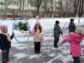 Веселые зимние старты